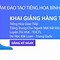 Tự Học Tiếng Hoa Online