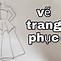 Vẽ Trang Phục Học Sinh Nhật Bản Thân Nữ Đẹp